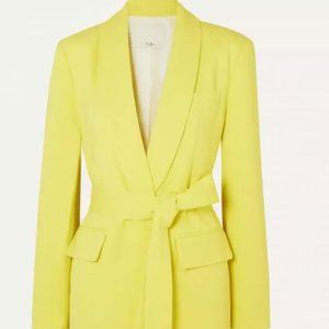 TIBI Belted Cady Blazer